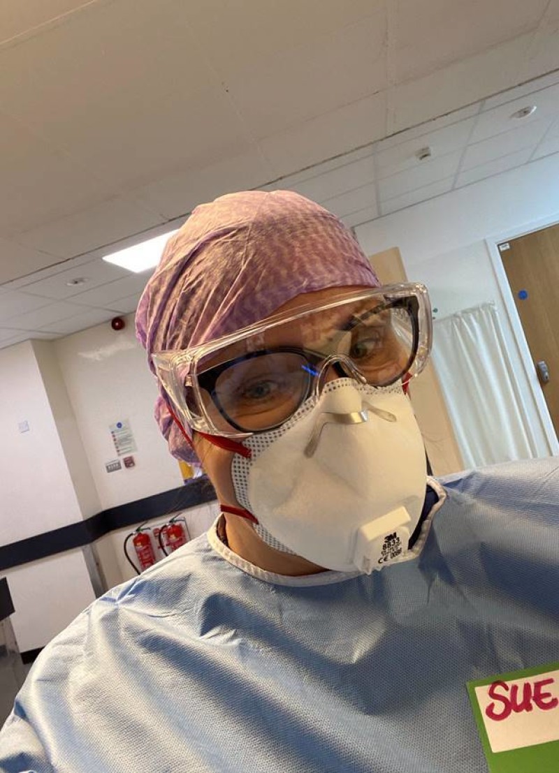Main image for Head nurse returns to hospital to help out