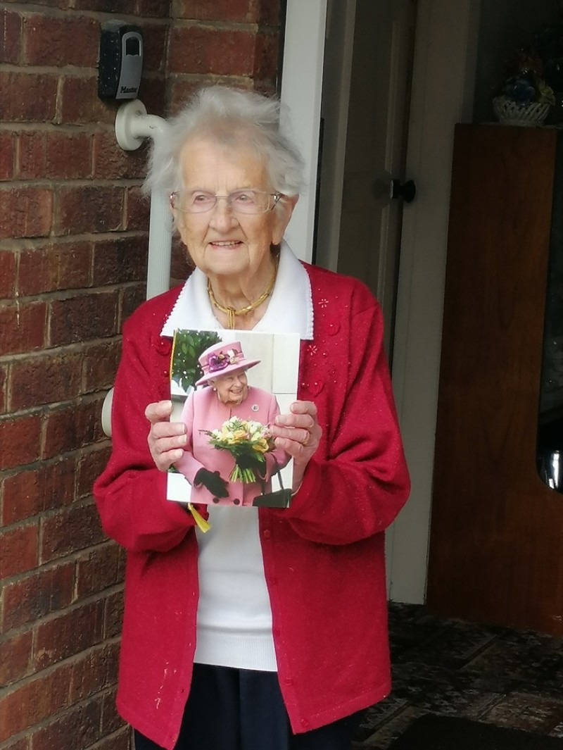 Main image for Agnes celebrates 100th birthday