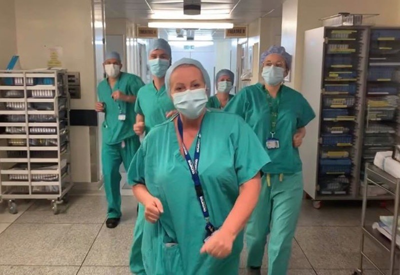 Main image for Spirit boosted by hospital nurses’ sketch