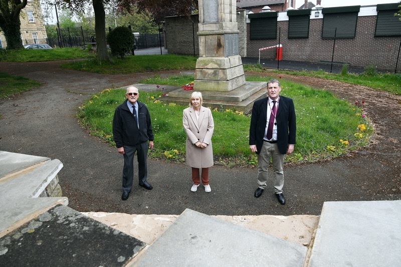 Main image for Vandalism-hit war memorial could be locked up