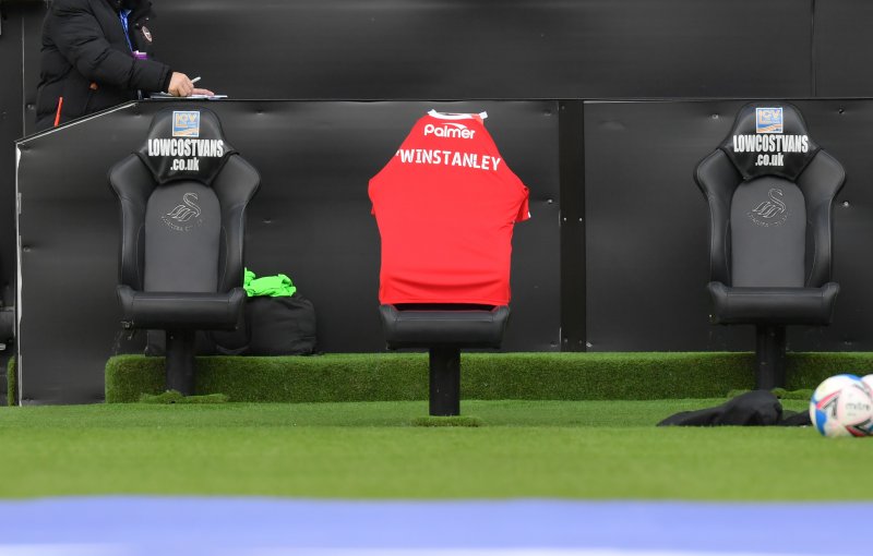 Main image for Barnsley heroes pay tribute to club legend Eric Winstanley
