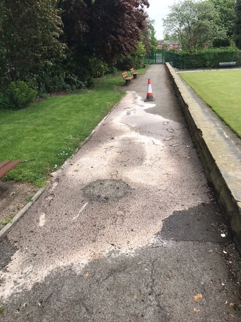 Main image for Flooding issues continue to blight bowling club
