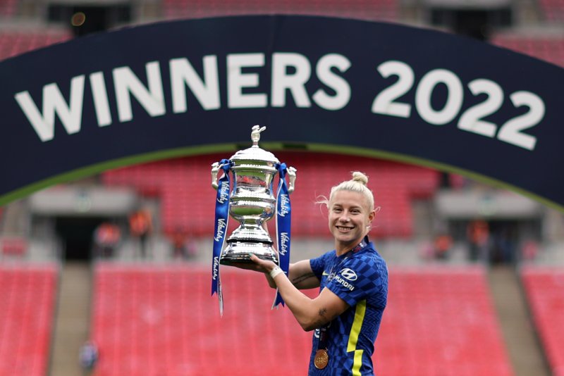 Main image for Bethany thrilled to end uncertain Chelsea season