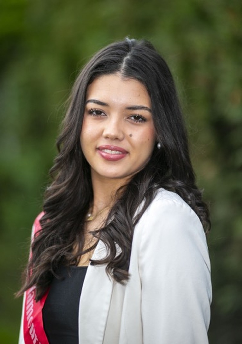 Beauty Pagent contender: Naomi Henry aged 17 is set to represent south yorkshire in a beauty pagent, which could see her jetting off to America Picture Shaun Colborn PD092173