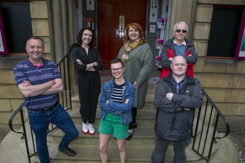 TAKEOVER: Penistone Town Council is now in the hands of the Lib Dem contingent. Pictured are David Greenhough, Lynne Crisp, Hannah Kitching, Mandy Lowe-Flello and Jon Cutts. Picture: Shaun Colborn. PD092153