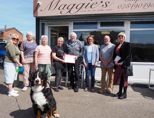 CAMPAIGN: Sharon Cooper, Brigitta Hibbert, Jennifer Hulme, Maggie Wood, Keith Pollard, Coun Nicola Summer, Coun Martin O’Donoghue and Coun Janine Moyes.