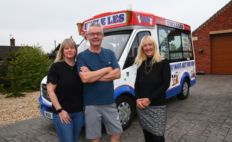 MELT DOWN: Les and Sarah Green  with Sue