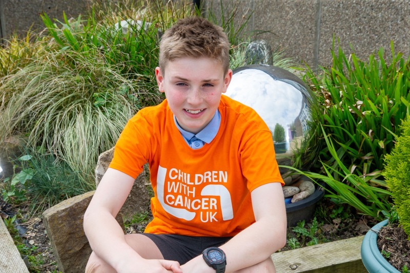 Young Champion Fundraiser: Reggie Cartwright whose fundraising efforts have earned him a nomination as a young champion. Picture Shaun Colborn PD093139