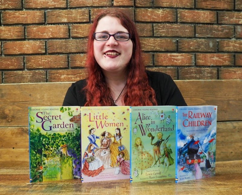 With 130 hidden books, children can either take them to read or hide them in another place