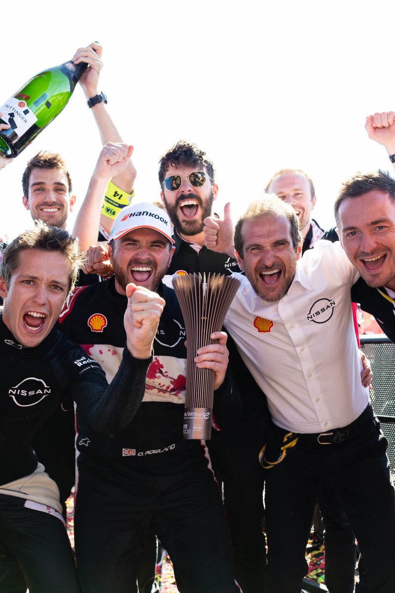 Main image for Rowland goes from 16th to third twice