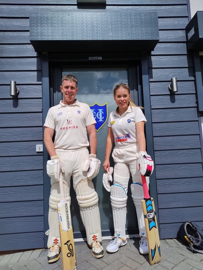 FAMILY AFFAIR: Paul Wroe with his daughter Savannah Cannon.