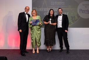 TOP GONG: Daniel Swift picked up the award.
