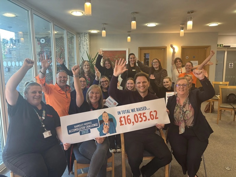 FUNDRAISER: More than £16,000 has been raised thanks to the Accumulator Challenge.