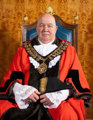 WELCOME: Mayor of Barnsley Coun David Leech.