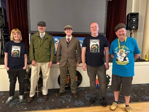 SUCCESS: Rebecca Sills, Dave Ballard, John Burton Jnr, Dean Sills and John Burton.