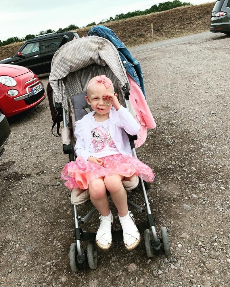 DIAGNOSIS: Taliyah with her mum, Sophie.