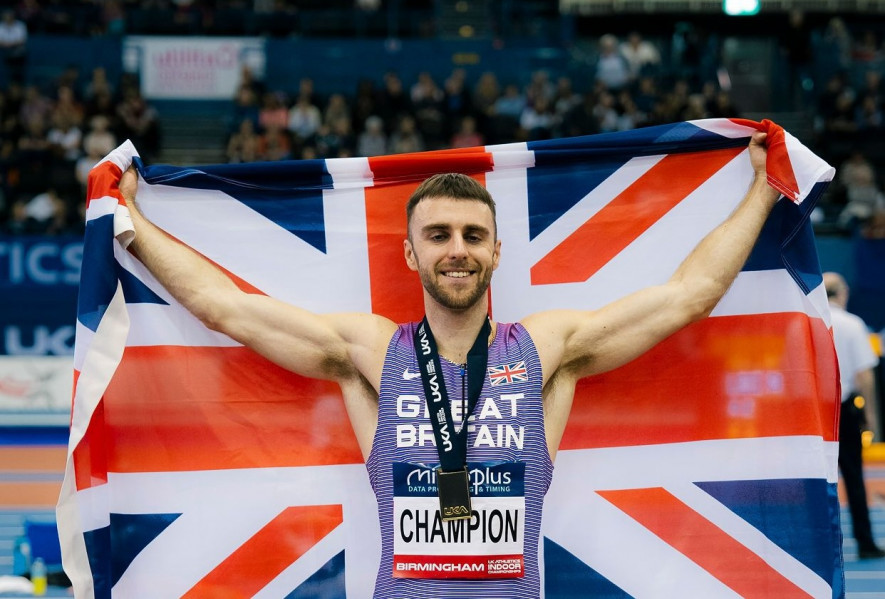 Main image for Joe to run in China for GB at World Relay Championships