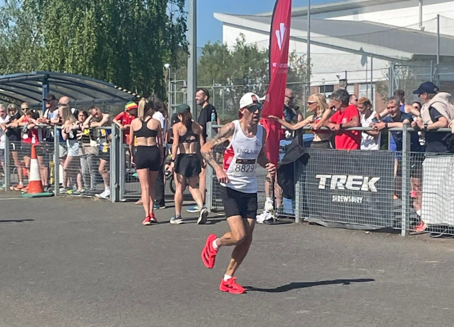 Main image for Dawn runs for England Masters and Wayne qualifies for national team