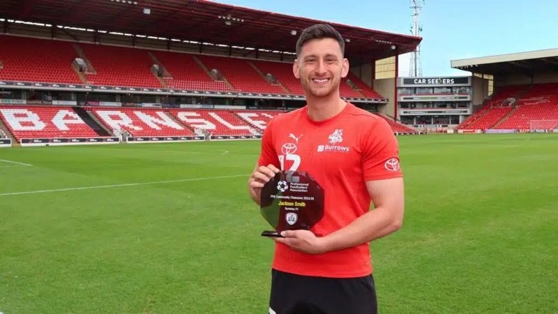 COMMUNITY CHAMPION: Jackson Smith.