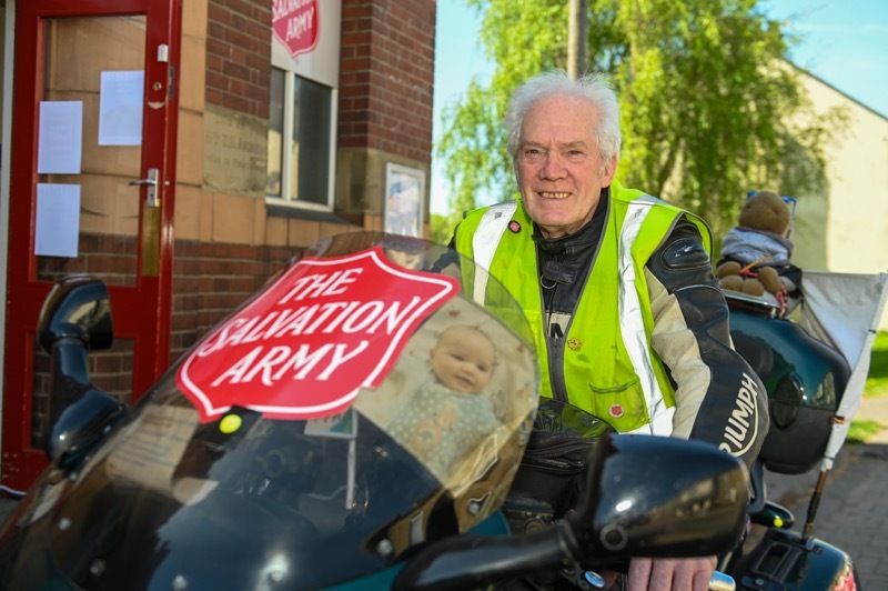 ON A MISSION: Bob Woodcock.