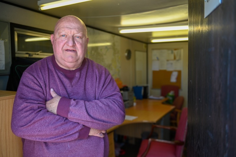 FRUSTRATED: Peter Goodlad.