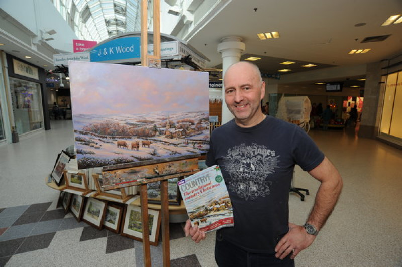 Main image for Artist makes an impression with Countryfile cover