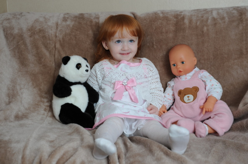 Main image for Golden locks do the trick for our baby of the year