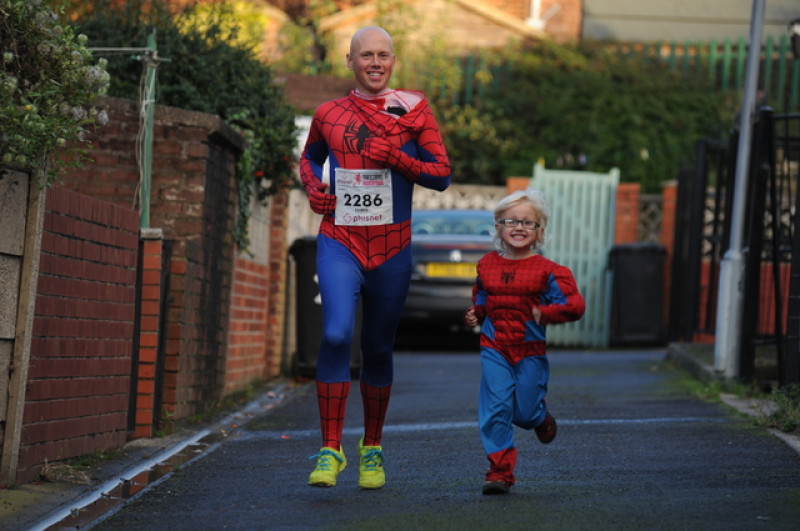 Main image for Roof fall survivor completes marathon