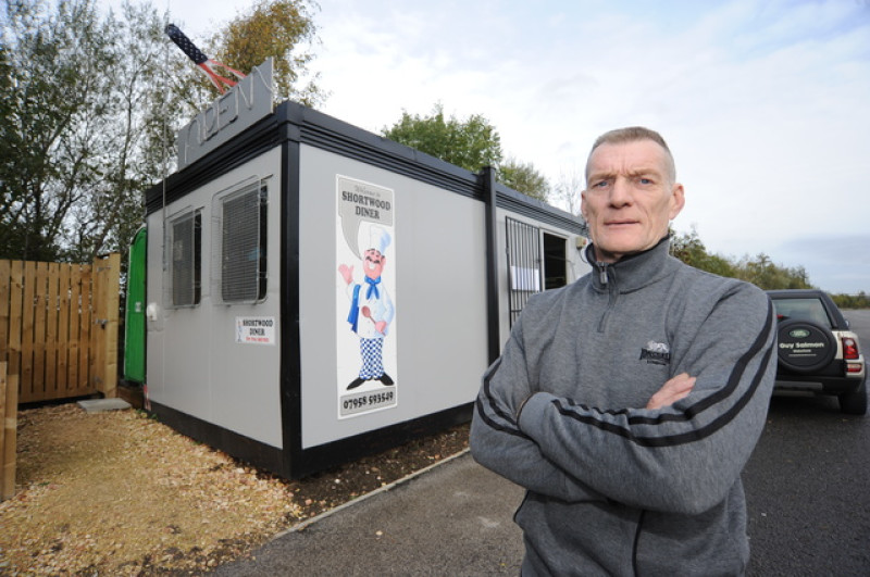 Main image for Truckstop diner raided by thieves