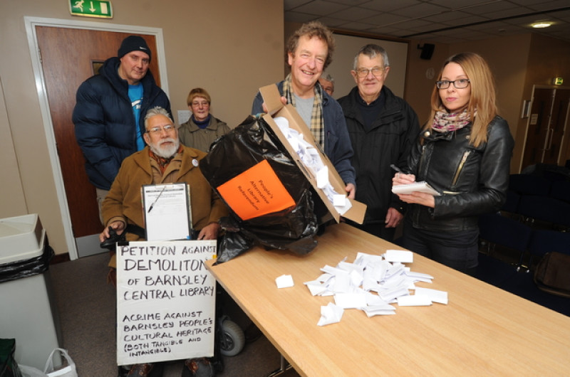 Main image for Listen to the people - library campaigners tell the council