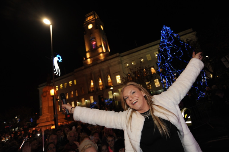 Main image for Barnsley Christmas Light Switch On - 2014