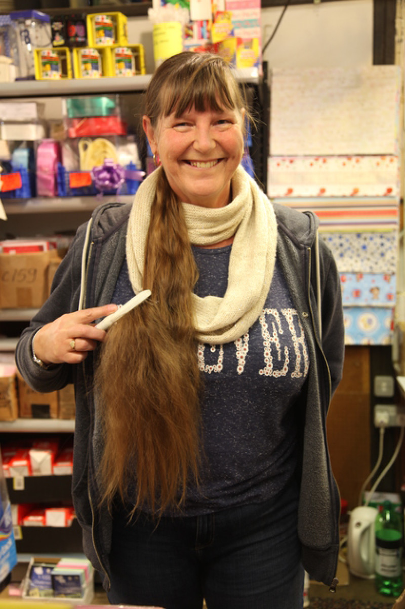 Main image for Market trader cuts locks for children's charity