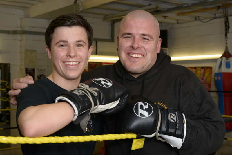 Main image for Father and son boxers to appear on same show