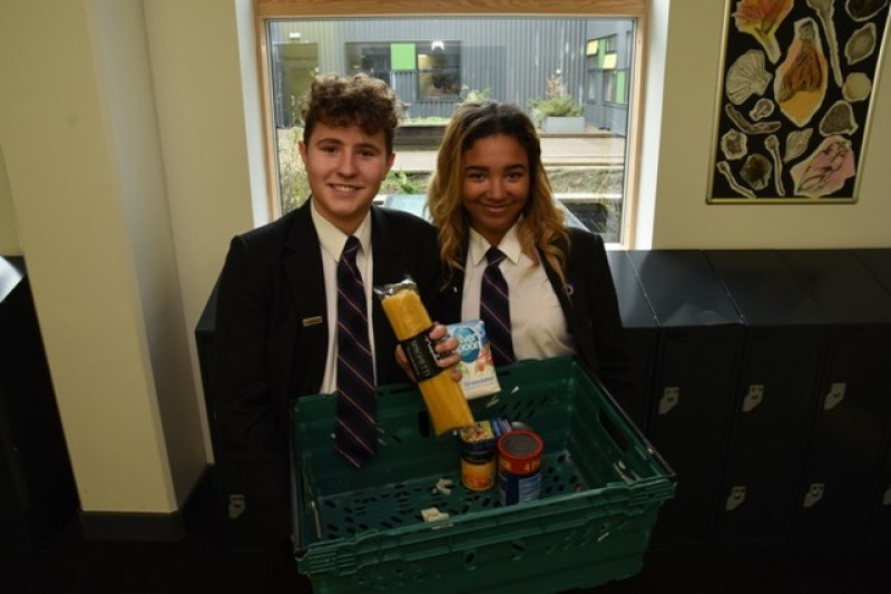 Main image for Food bank pledge for Barnsley school