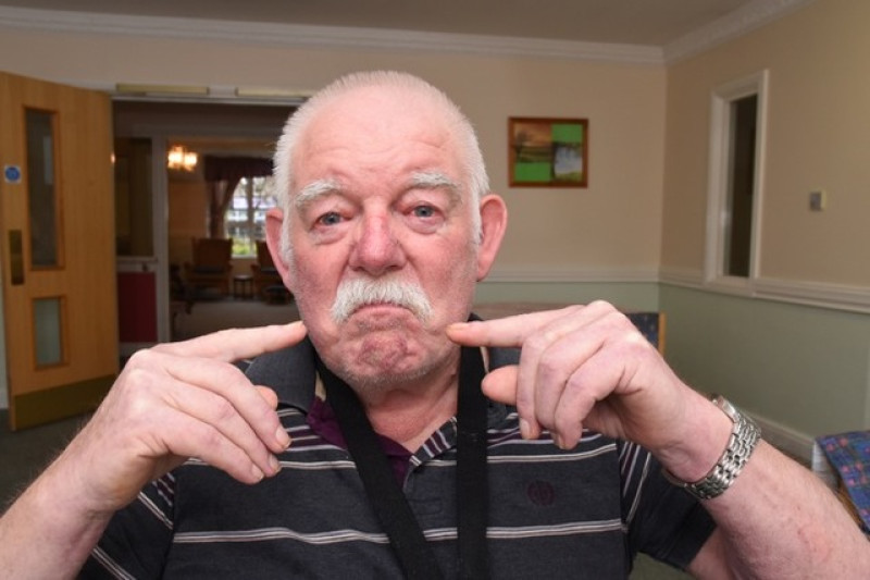 Main image for Richard braves the shave for charity