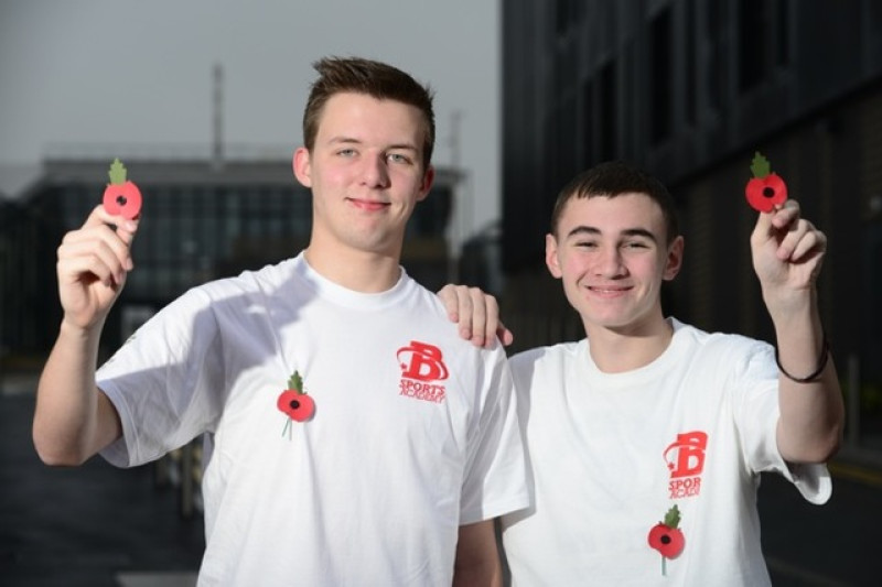 Main image for Lads praised for British Legion help