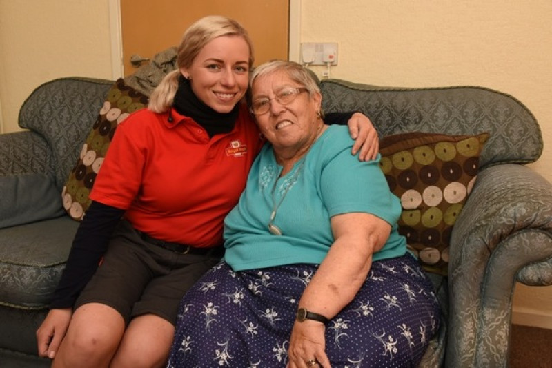 Main image for First class Teri thanked for saving pensioner