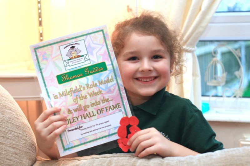 Main image for Lad sells handmade poppies