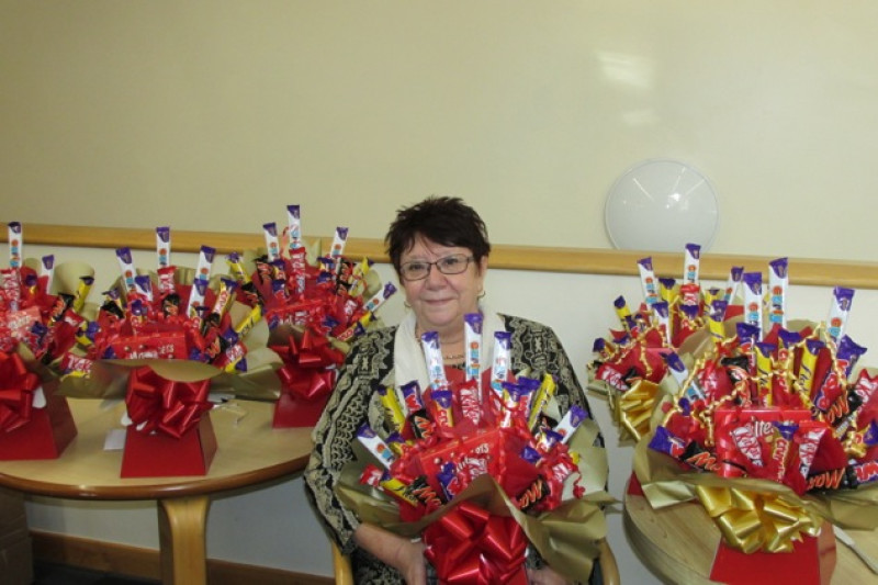 Main image for Former florist makes chocolate bouquets