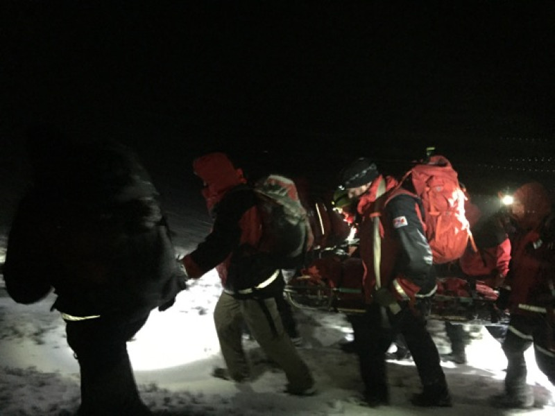 Main image for Crews save life of lost walker