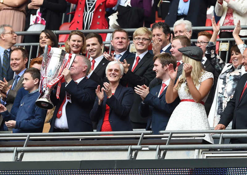 Main image for Cryne steps away from Oakwell for cancer battle