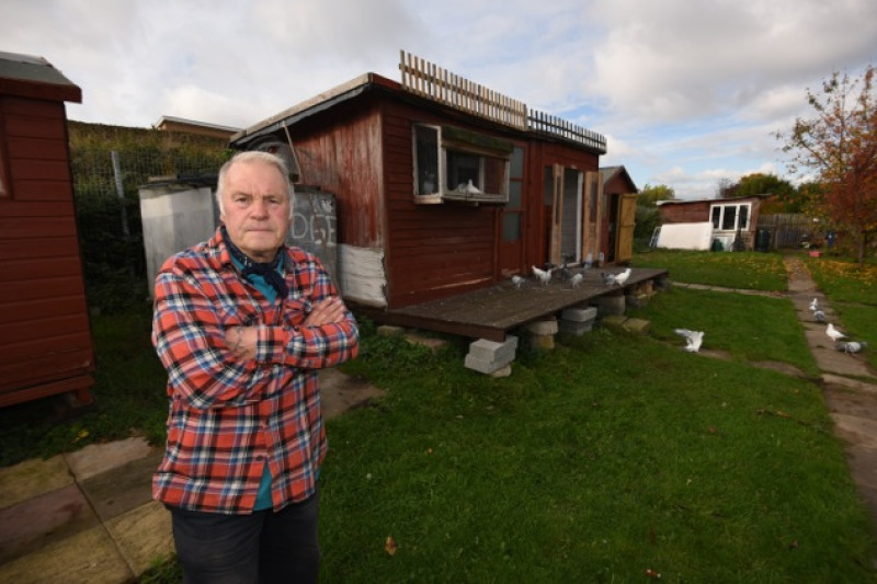 Main image for Community rallies round allotment owner