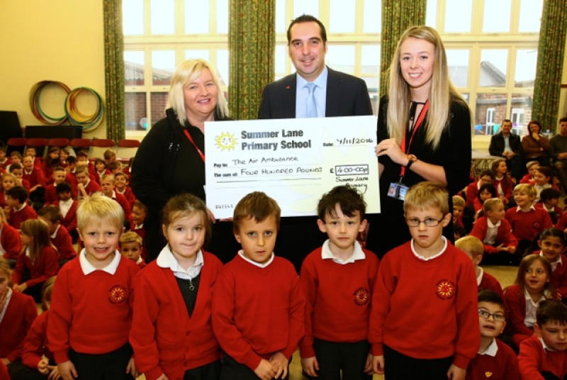 Main image for Alton Towers crash victim helps raise money for charity