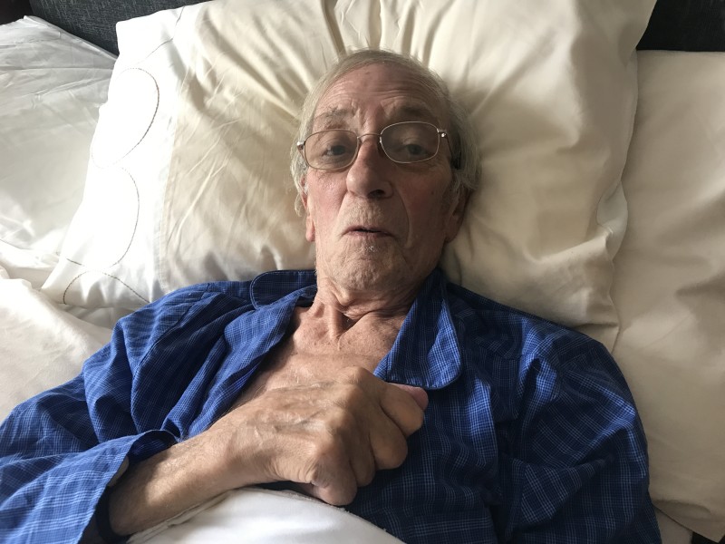 Main image for Thieves target bedridden Alan in his own home