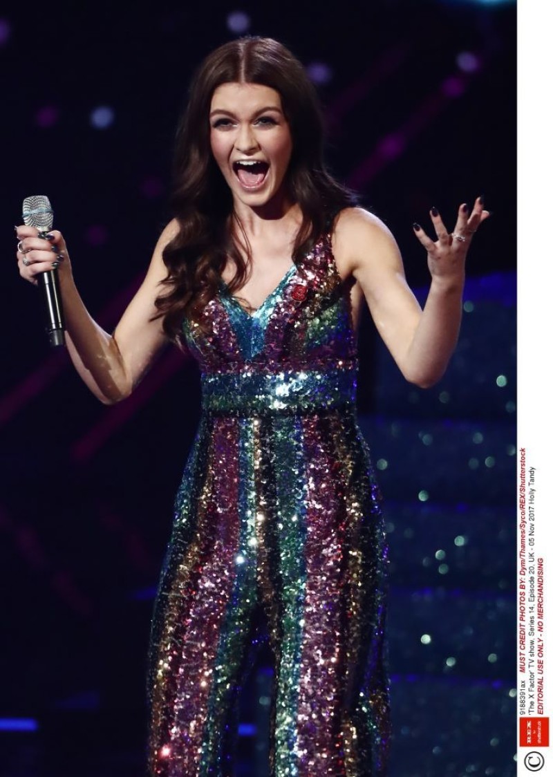 Main image for x Factor star Holly hoping to light up her hometown