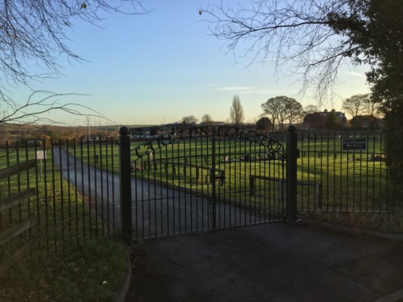Main image for Group takes action at cemetery