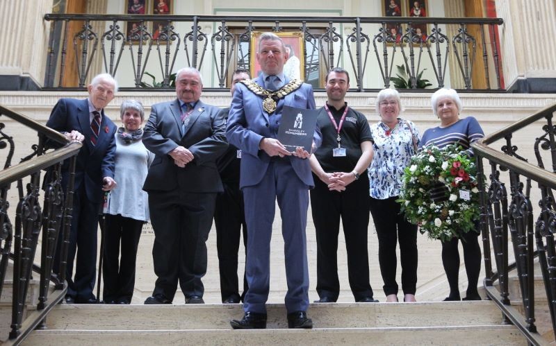 Main image for Roll of honour presented at Town Hall