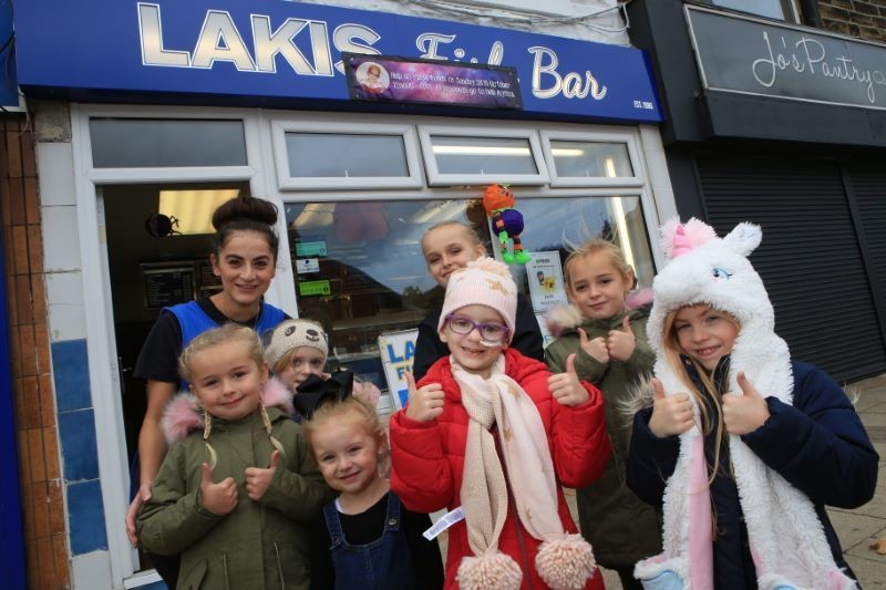 Main image for Alyssa will be frying high thanks to fundraising day at chip shop