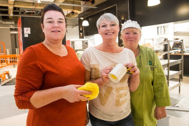 Main image for Warm welcome as cafes move into new home