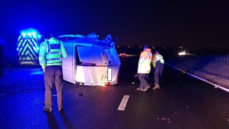 Main image for Drivers condemned after swearing at collision police